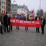 Manifestation à Bruxelles le 19 mars 2005 photo n°6 